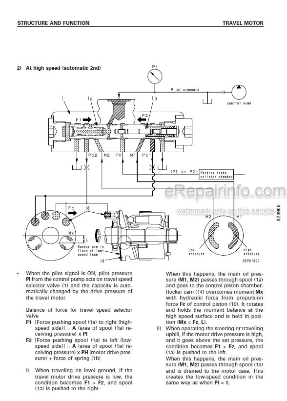 Photo 3 - Komatsu PC750SE-6K Shop Manual Hydraulic Excavator UEBM002100 SN K3005- 10194-