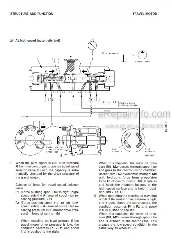 Photo 3 - Komatsu PC750SE-6K Shop Manual Hydraulic Excavator UEBM002100 SN K3005- 10194-