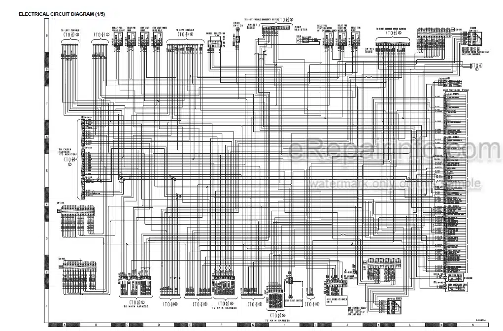 Photo 5 - Komatsu PC750SE-7K PC750LC-7K Shop Manual Hydraulic Excavator UEBM002400 SN K40001-