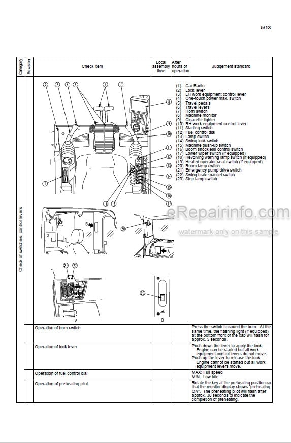 Photo 6 - Komatsu PC490LC-10 Field Assembly Instruction Hydraulic Excavator GEN00109-02 SN 80001-