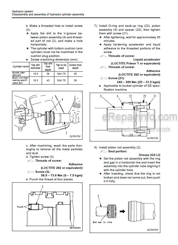 Photo 3 - Komatsu PC800-8E0 PC800LC-8E0 PC800SE-8E0 PC850-8E0 PC850SE-8E0 Shop Manual Hydraulic Excavator SEN05276-03 SN 65001-