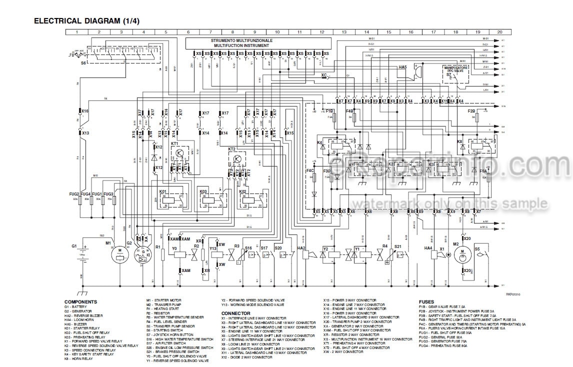 Photo 4 - Komatsu PW110R-1 Shop Manual Hydraulic Excavator WEBM000800 SN 2260000001-