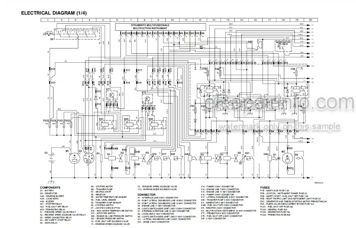 Photo 4 - Komatsu PW110R-1 Shop Manual Hydraulic Excavator WEBM000800 SN 2260000001-