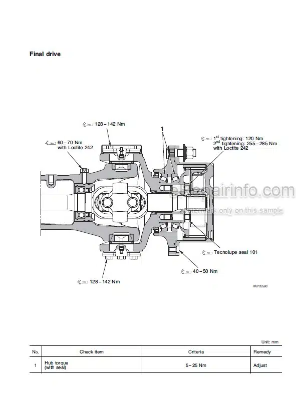 Photo 5 - Komatsu PW110R-1 Shop Manual Hydraulic Excavator WEBM000800 SN 2260000001-