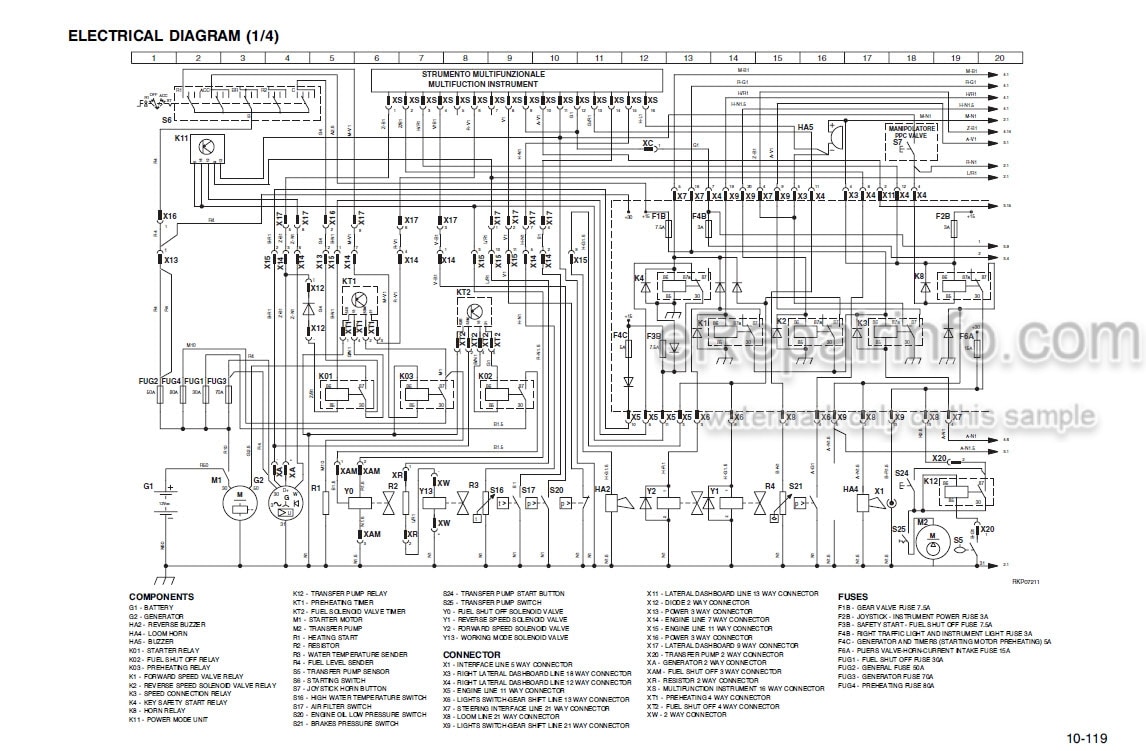 Photo 3 - Komatsu PW110R-1 Shop Manual Hydraulic Excavator WEBM000801 SN 2260000282-