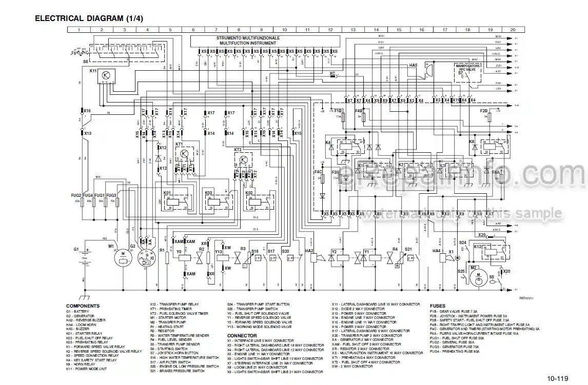 Photo 3 - Komatsu PW110R-1 Shop Manual Hydraulic Excavator WEBM000801 SN 2260000282-