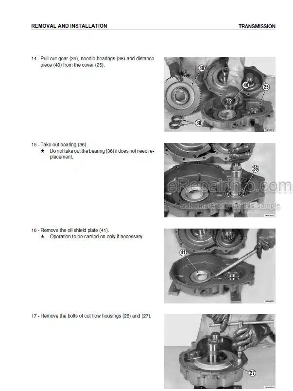 Photo 10 - Komatsu PW110R-1 Shop Manual Hydraulic Excavator WEBM000802 SN 2260010001-