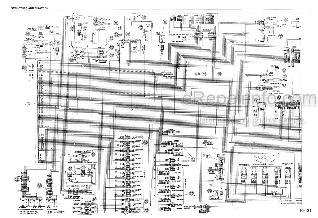 Photo 4 - Komatsu PW130ES-6K Shop Manual Wheel Excavator EEBM001701 SN K30545-