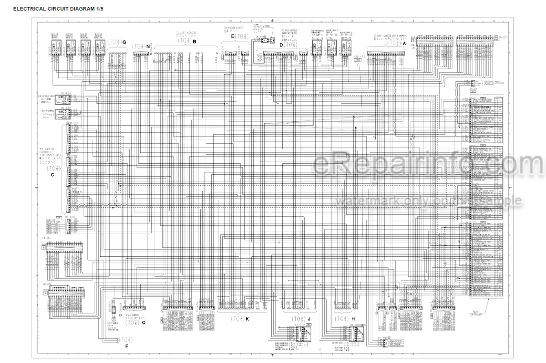 Photo 5 - Komatsu PW160-7H Shop Manual Wheel Excavator VEBM390100 SN H50051-
