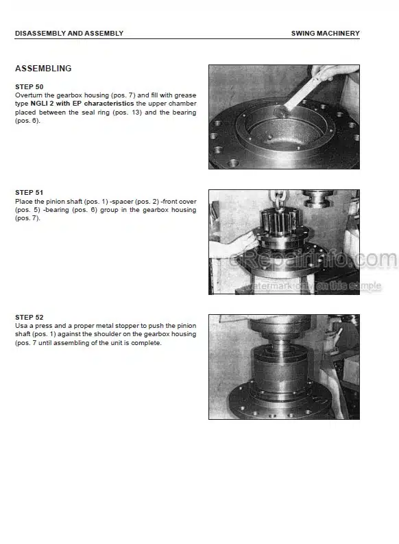 Photo 8 - Komatsu PW170ES-6K Shop Manual Hydraulic Excavator UEBM001001 UEBM000801  SN K32001- K34001-