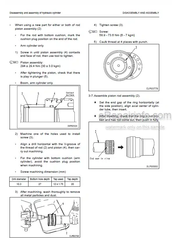 Photo 5 - Komatsu PW180-7E0 Shop Manual Wheel Excavator VEBM400101 SN H55051-
