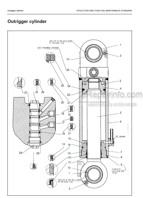 Photo 3 - Komatsu PW200-7E0 PW220-7E0 Shop Manual Wheel Excavator VEBM949100 SN Р55051- Р65051-