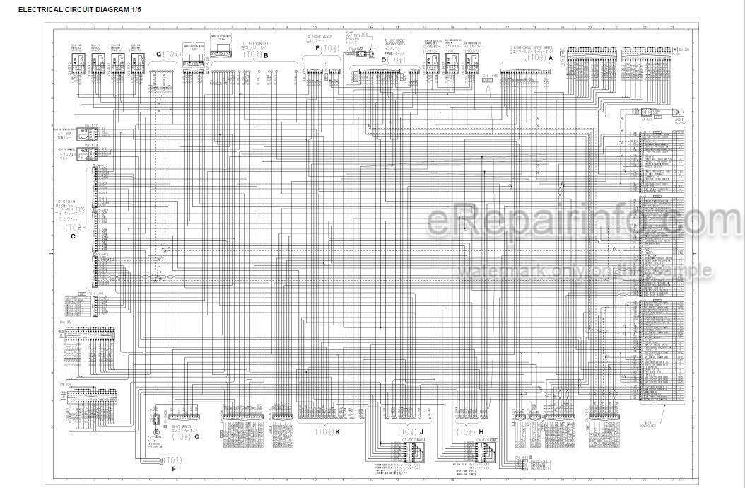 Photo 3 - Komatsu PW200-7H PW220-7H Shop Manual Wheel Excavator VEBM370100 SN H500051-