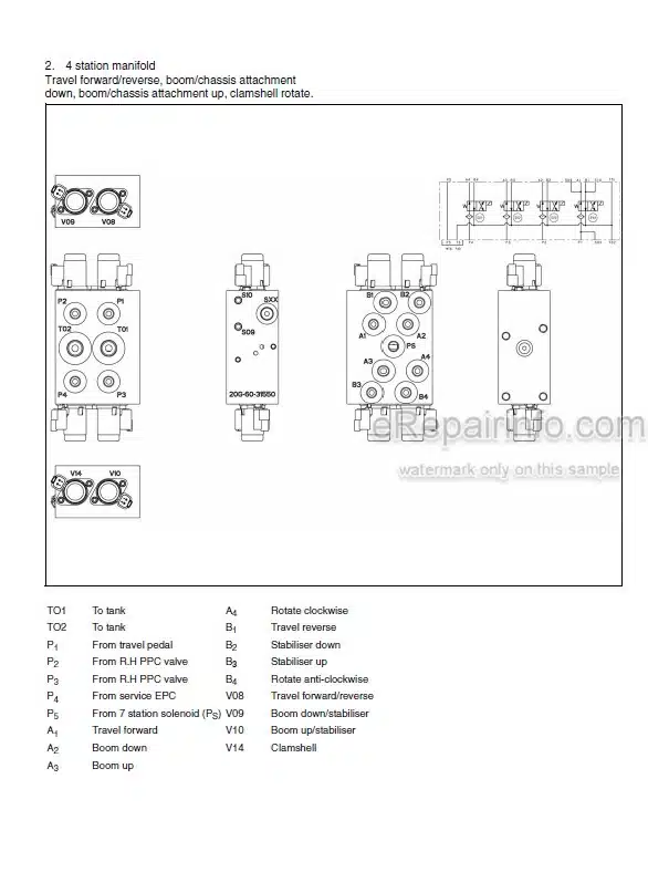 Photo 5 - Komatsu PW200-7H PW220-7H Shop Manual Wheel Excavator VEBM370100 SN H500051-