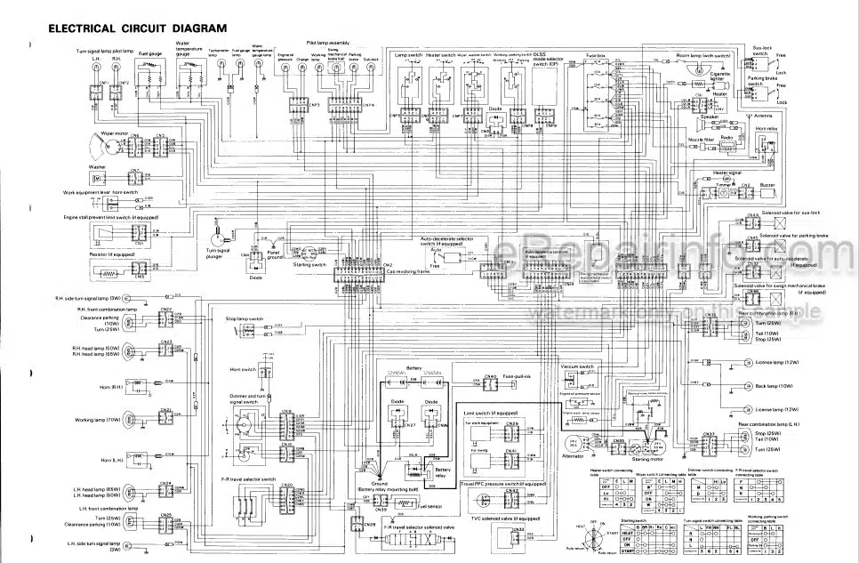 Photo 4 - Komatsu PW60-3 Shop Manual Wheel Excavator SEBM020B0303 SN 2001-
