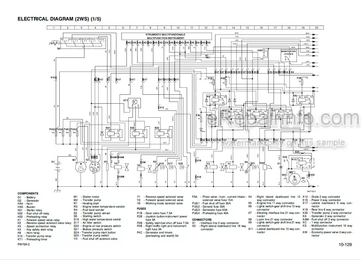 Photo 4 - Komatsu PW75R-2 Shop Manual Hydraulic Excavator WEBM001601 SN 22E0200243-