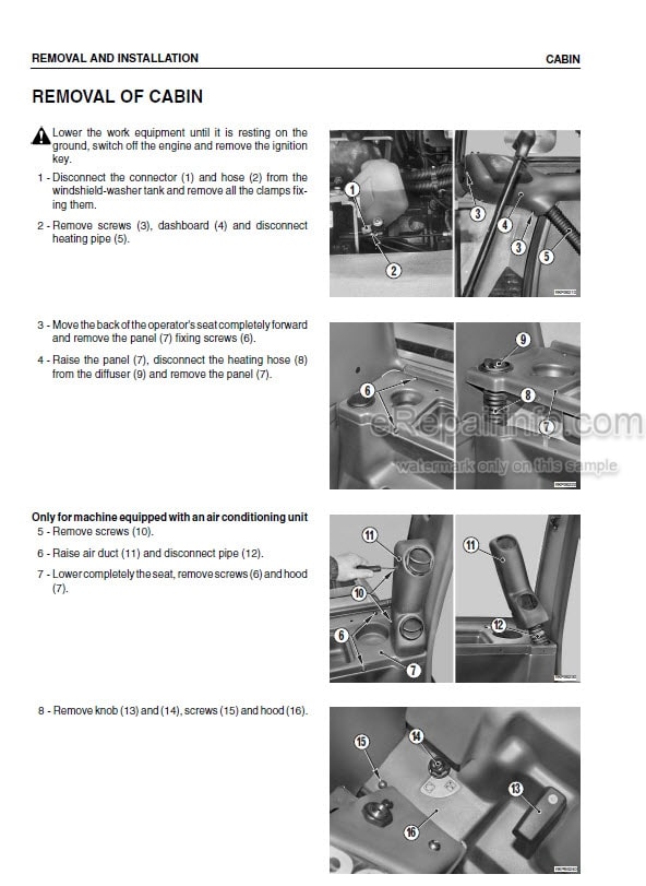 Photo 1 - Komatsu PW75R-2 Shop Manual Hydraulic Excavator WEBM001602 SN 22E0210001-