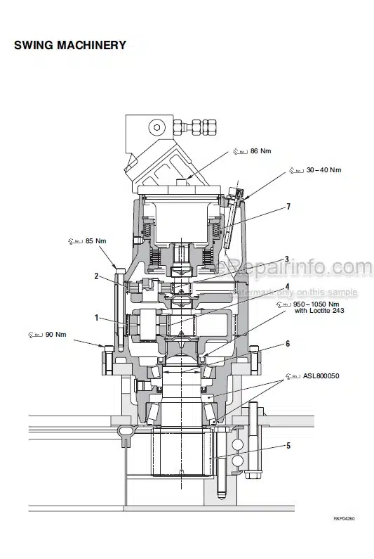 Photo 5 - Komatsu PW95R-2 Shop Manual Hydraulic Excavator WEBM001800 SN 21D0200001-