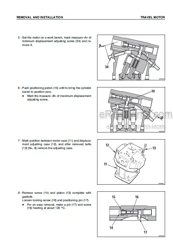 Photo 5 - Komatsu PW95R-2 Shop Manual Hydraulic Excavator WEBM001801 SN 21D0200280-