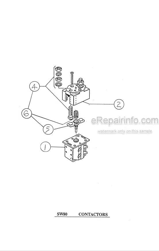Photo 5 - Komatsu Sevcon Shop Manual Motor Control System For Forklift FBM10 18.2ESV-BE1