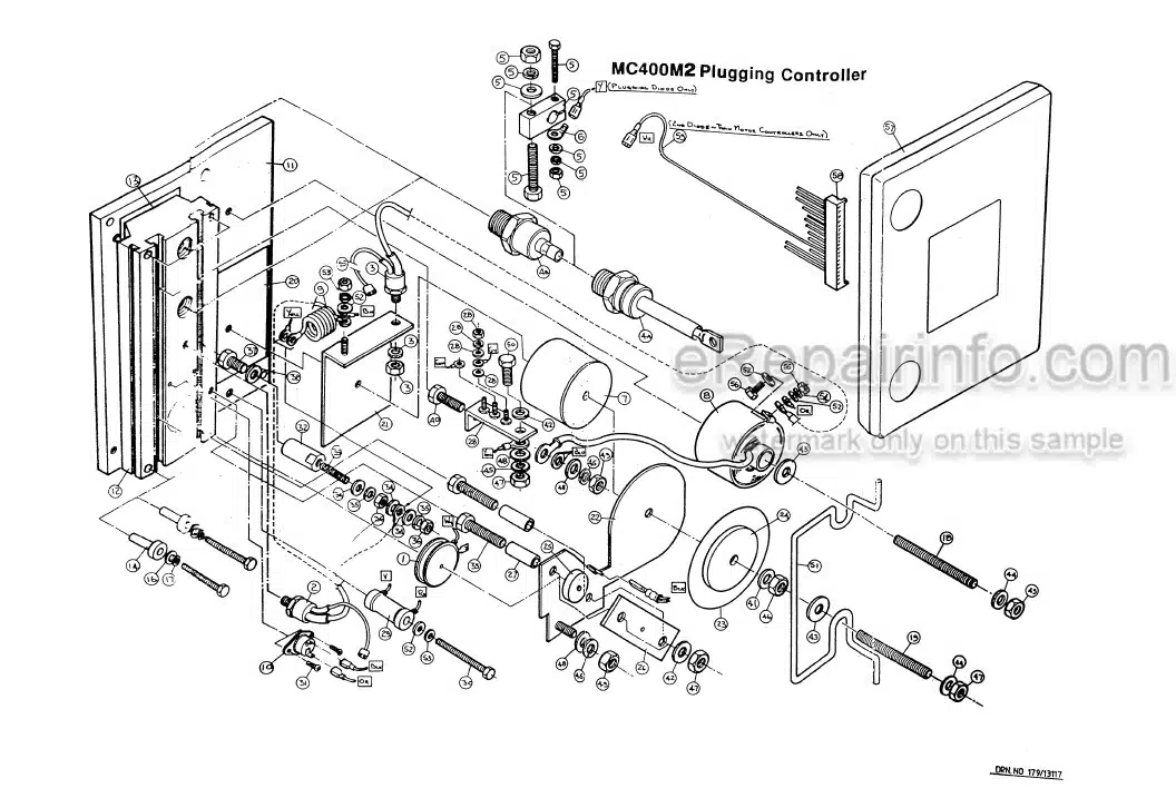 Photo 5 - Komatsu Sevcon Shop Manual Motor Control System For Forklift FBM10 18.2ESV-BE1