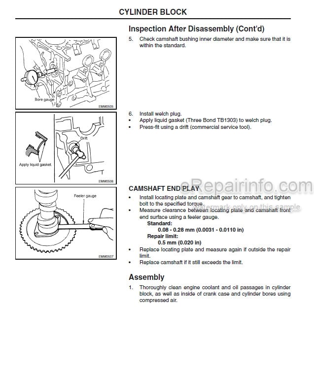 Photo 9 - Komatsu TB45E ECU Service Manual Gasoline Engine For Komatsu Forklift SM205 SN 133001-