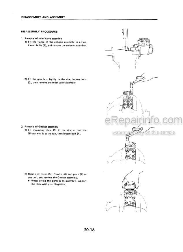 Photo 10 - Komatsu XXAM Service Manual Forklift Truck SM018