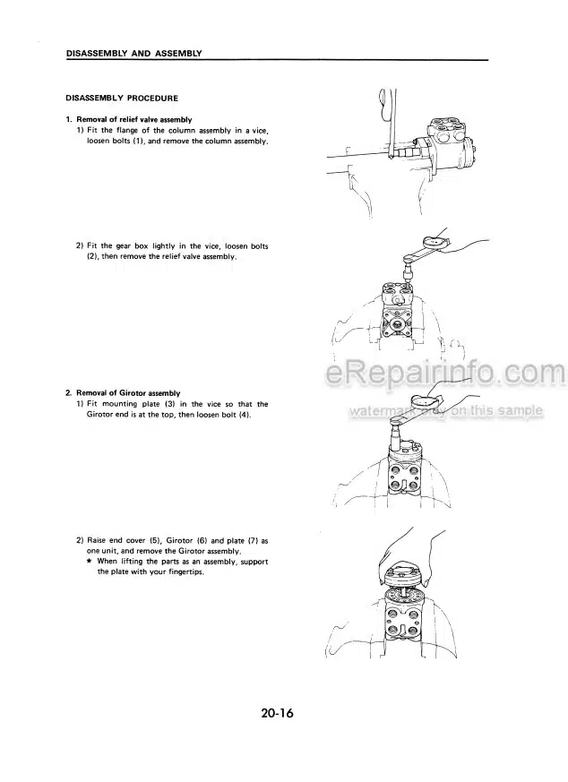 Photo 10 - Komatsu XXAM Service Manual Forklift Truck SM018