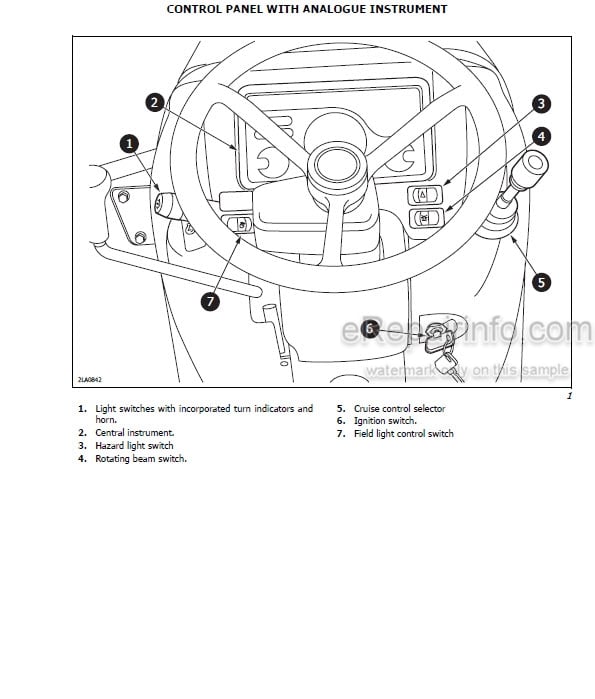 Photo 3 - Landini Mistral America 40HST 45HST 50HST Training Manual Tractor 3676168M1