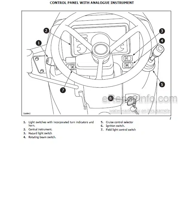 Photo 3 - Landini Mistral America 40HST 45HST 50HST Training Manual Tractor 3676168M1