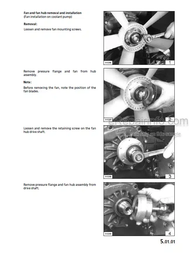 Photo 8 - Liebherr D904 D906 D914 D916 D924 D926 Workshop Manual Diesel Engine TM2223 TM1849