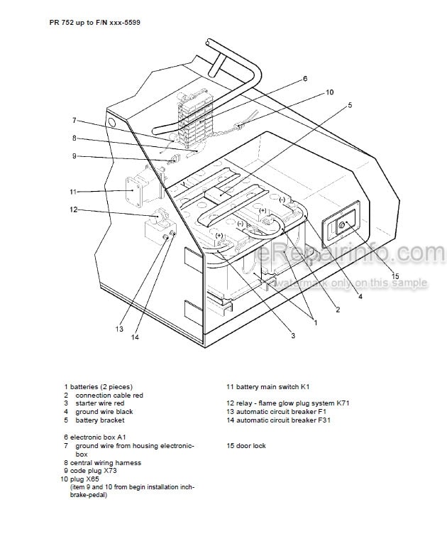 Photo 5 - Liebherr PR742 PR752 Series 2 Litronic Service Manual Crawler Dozer TM1946