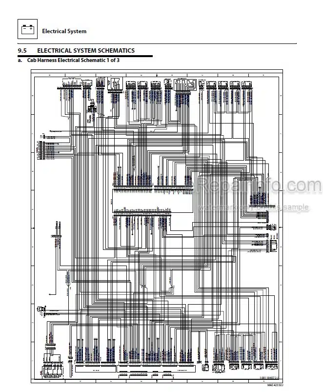 Photo 4 - JLG 1644 1732 7013H 8010H PVC 1911 2005 Service Manual Telehandler 31211378