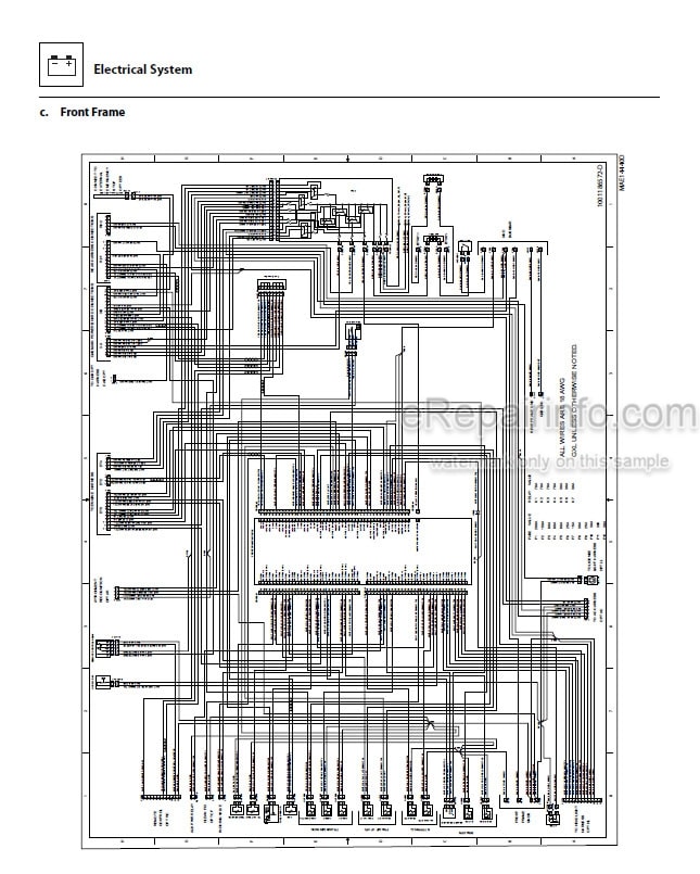 Photo 4 - JLG 1644 1732 7013H 8010H Service Manual Telehandler 31211286