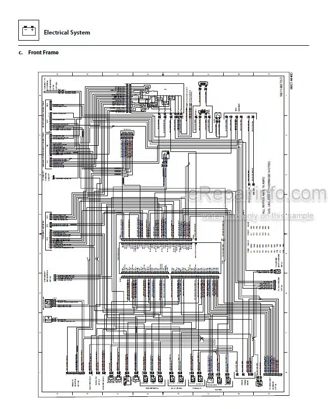 Photo 4 - JLG 1644 1732 7013H 8010H Service Manual Telehandler 31211286