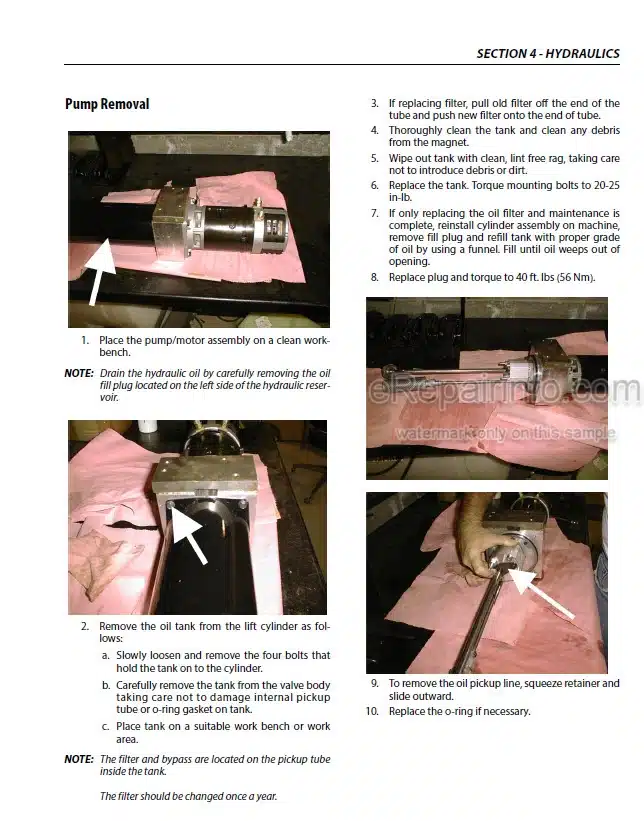 Photo 6 - JLG 1932RS 1936RS 3248RS 3210RS Service And Maintenance Manual Scissor Lift 3121273