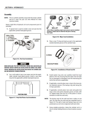 Photo 5 - JLG 15BD 19BD Service And Maintenance Manual Vertical Mast 3121154