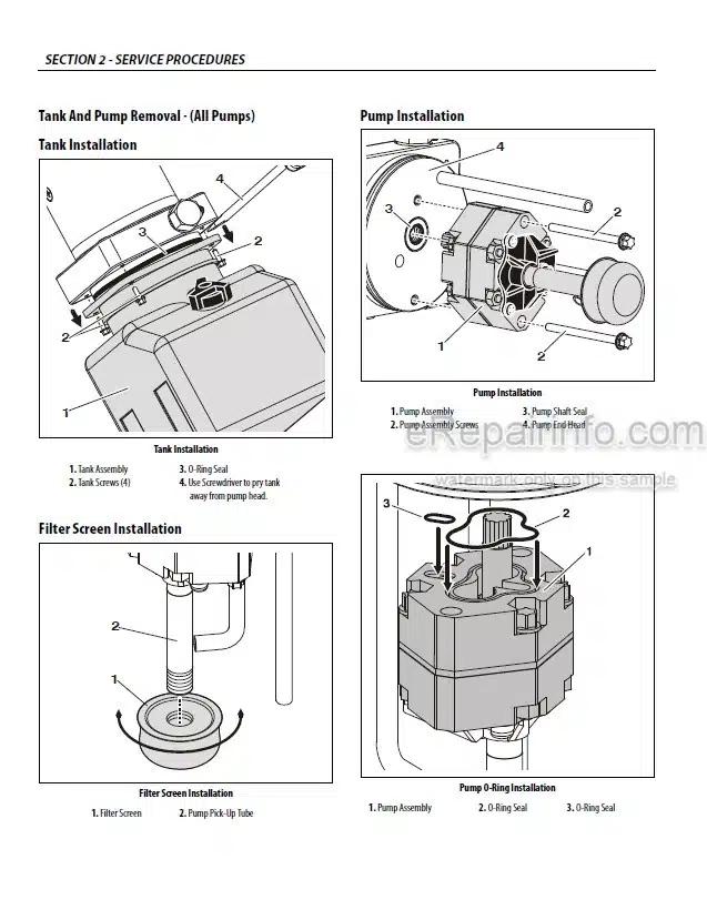 Photo 7 - JLG 20MVL 20MSP PVC2008 Service And Maintenance Manual Vertical Mast 31217401