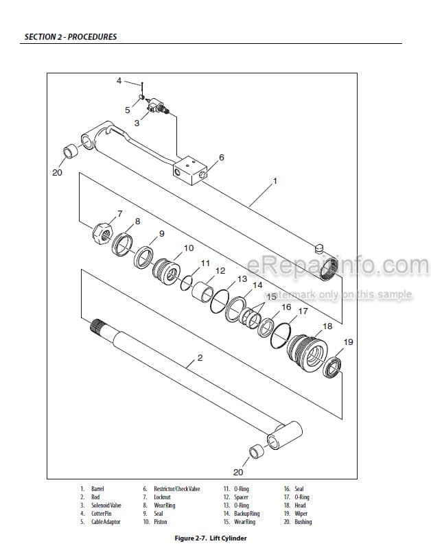 Photo 5 - JLG 260MRT PVC1910 Service And Maintenance Manual Scissor Lift 31215866