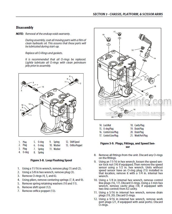 Photo 5 - JLG 330LRT 430LRT PVC2004 Service And Maintenance Manual Scissor Lift 31217159