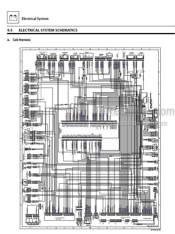 Photo 4 - JLG 3614RS 4017RS PVC 1911 2005 Service Manual Telehandler 31211337