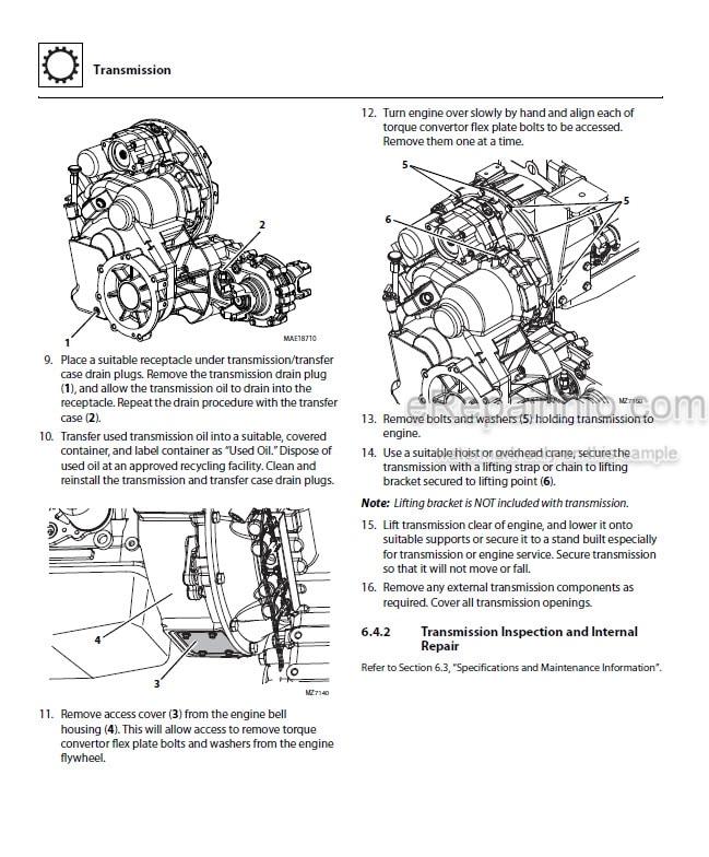 Photo 8 - JLG 3614RS 4017RS PVC 1911 2005 Service Manual Telehandler 31211337