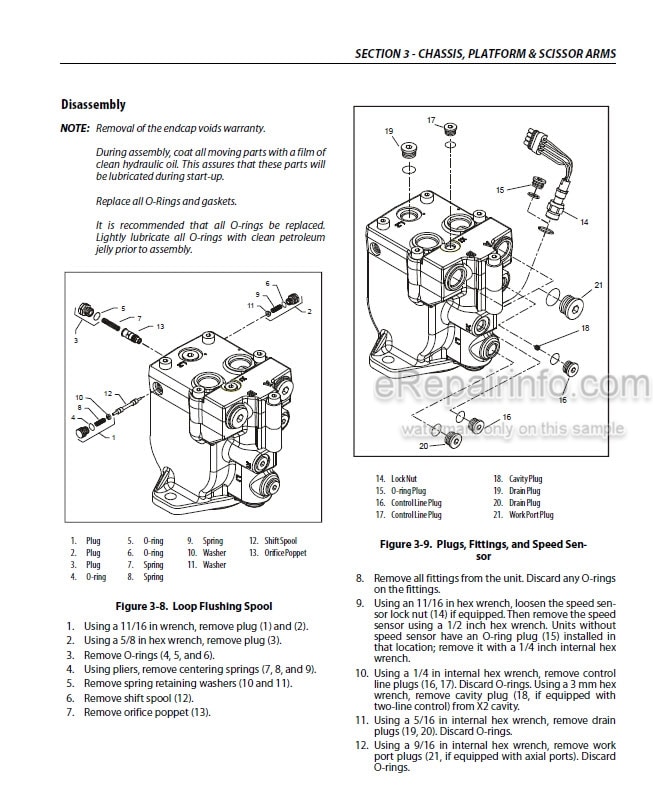 Photo 5 - JLG 530LRT PVC2004 Service And Maintenance Manual Scissor Lift 31217177