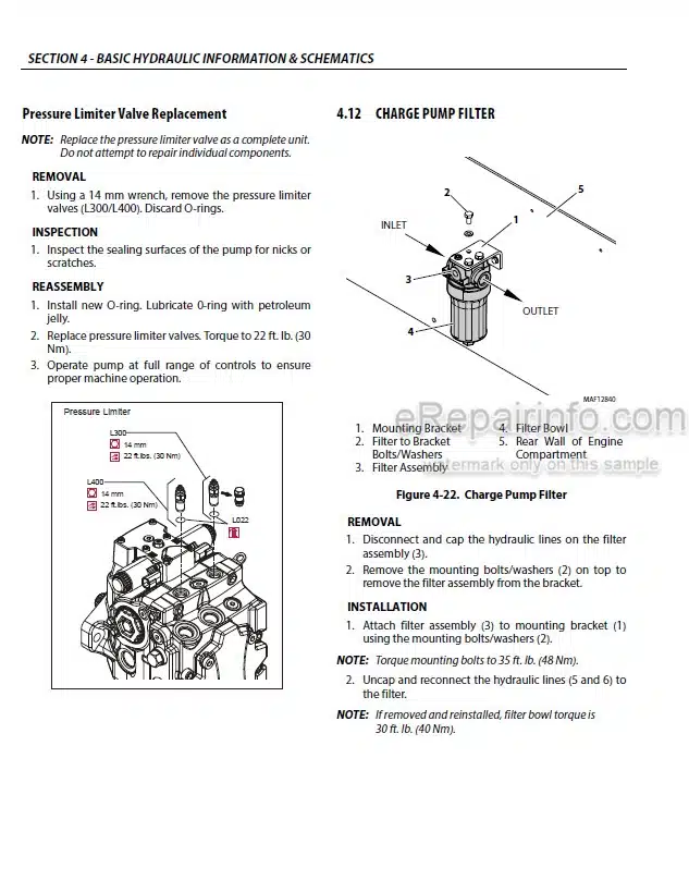 Photo 7 - JLG 530LRT Service And Maintenance Manual Scissor Lift 3121708 Prior to SN E200000675 Including 1200027648 Through 1200027657