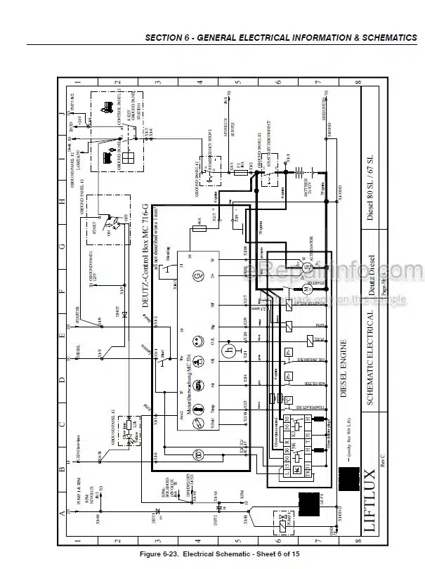 Photo 4 - JLG 80SL Service And Maintenance Manual Scissor Lift 3121325