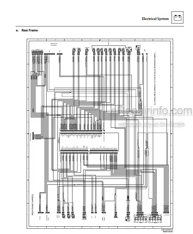 Photo 3 - JLG 832 925 PVC 1911 2005 Service Manual Telehandler 31211472