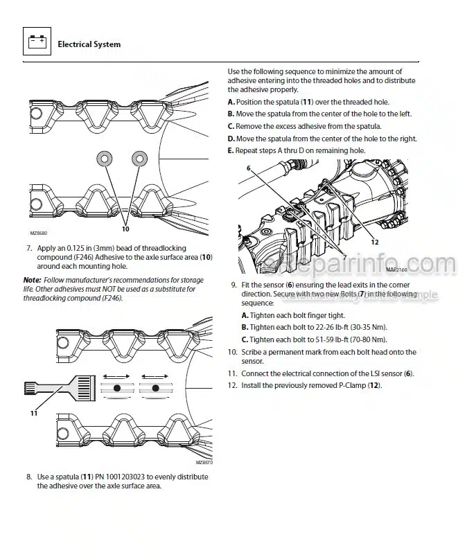 Photo 2 - JLG 832 925 PVC 1911 2005 Service Manual Telehandler 31211472