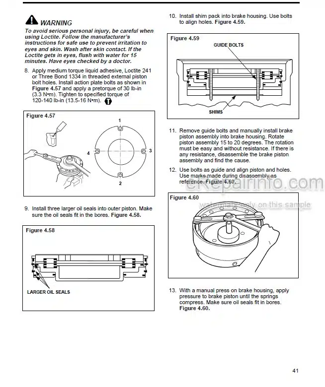 Photo 6 - JLG Gradall 522 524 532C-6 534C-6 Service Owner And Operation Manual Telehandler 9112-4116