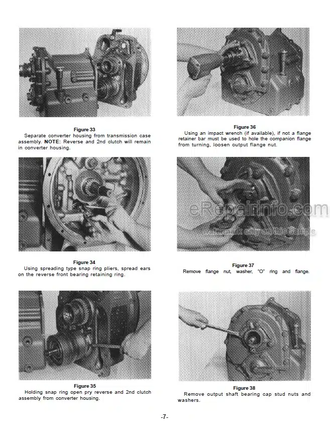 Photo 7 - JLG Gradall 522D 524D 534D-6 534D-6T Service Owner And Operation Manual Telehandler 9133-4002