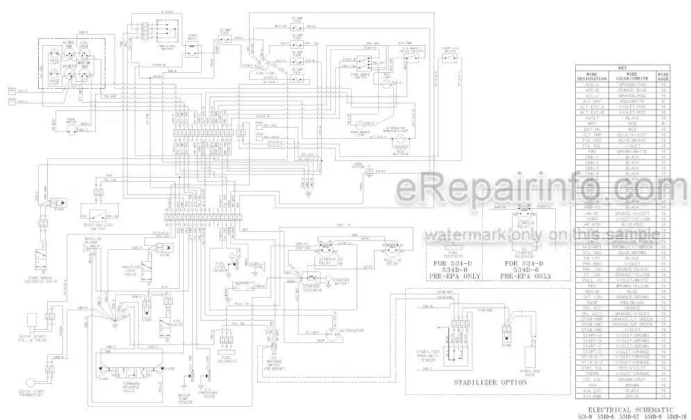 Photo 4 - JLG Gradall 534C-9 534C-10 Service Operation Lubrication Manual Telehandler 9114-4437